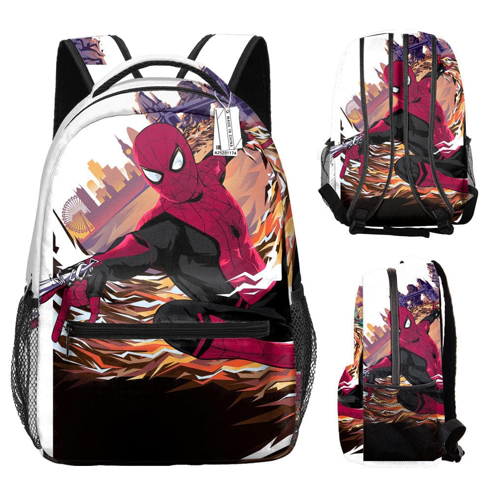 Children's Spiderman School Backpack Superhero Bag for Kids