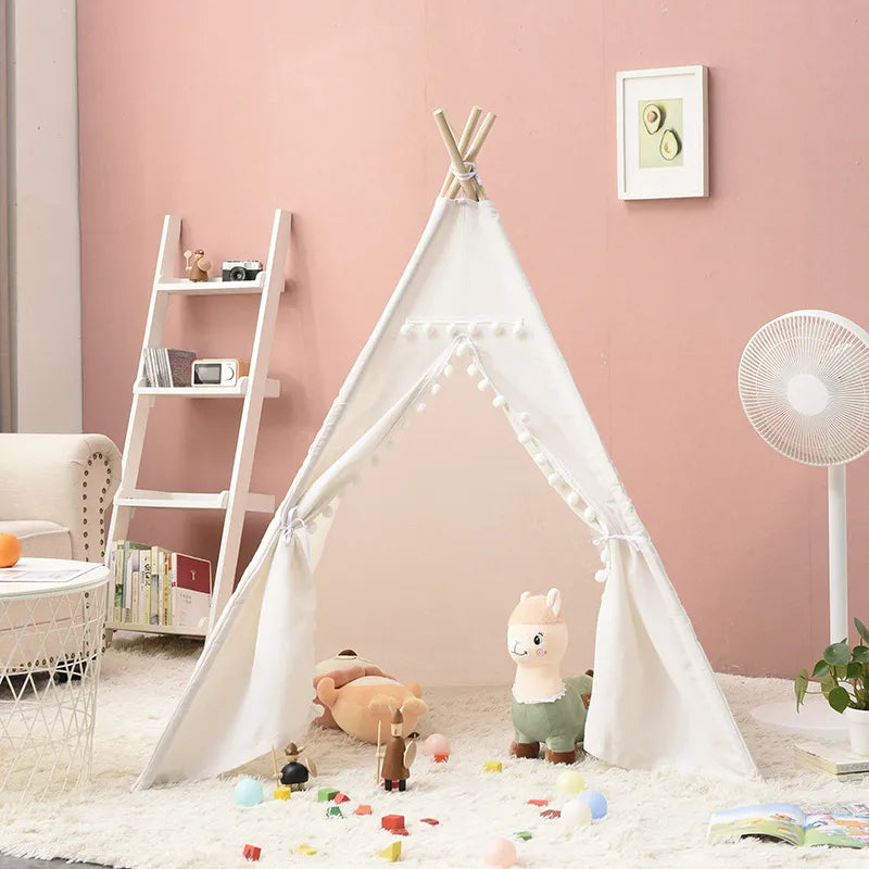 Children's Tipi Play Tent for Indoor and Outdoor Use