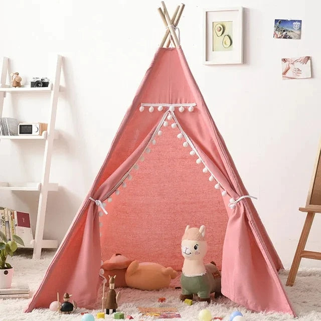 Children's Tipi Play Tent for Indoor and Outdoor Use