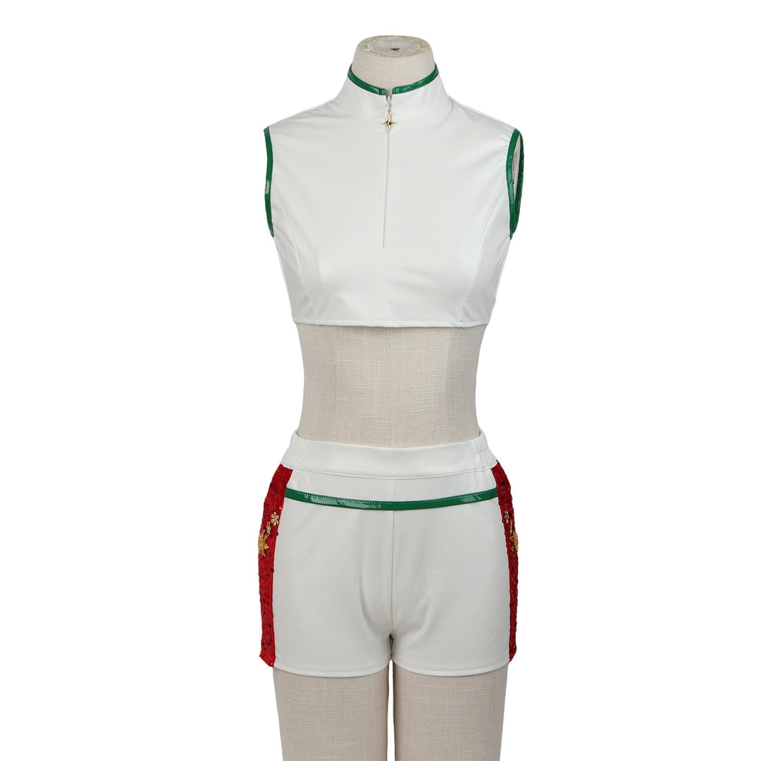 Christmas Pop Star Costume for Kids Party Dress Outfit