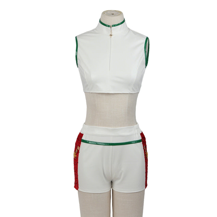 Christmas Pop Star Costume for Kids Party Dress Outfit