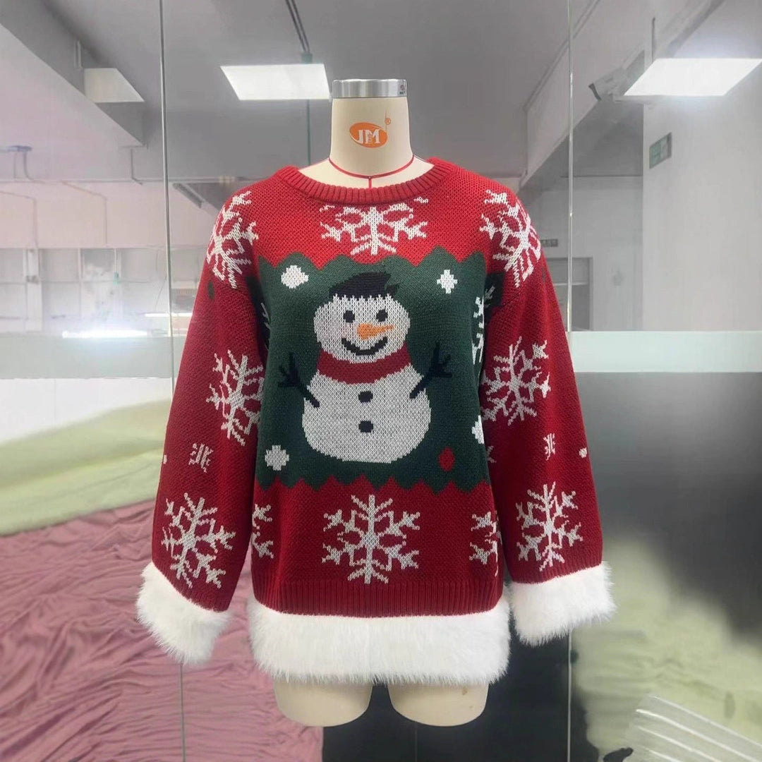 Christmas Sweater Dress for Women Holiday Costume