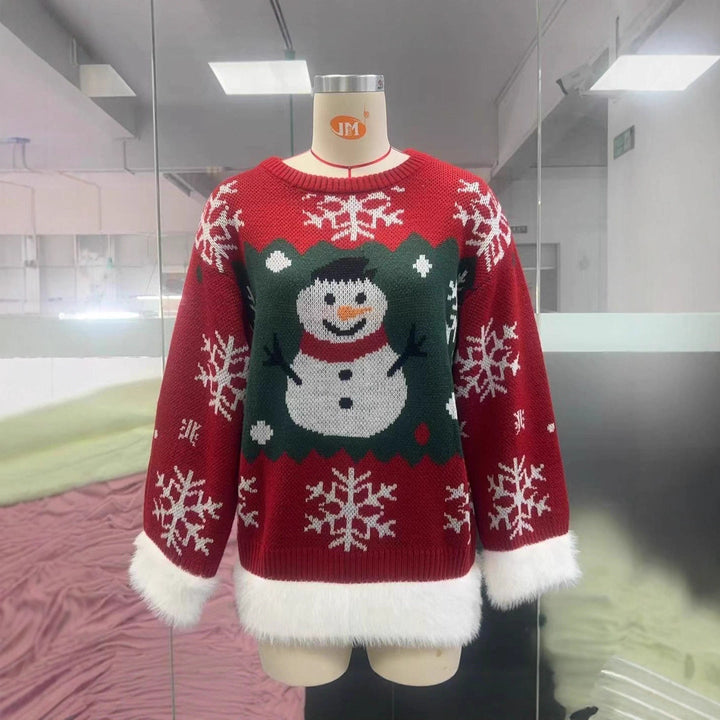 Christmas Sweater Dress for Women Holiday Costume