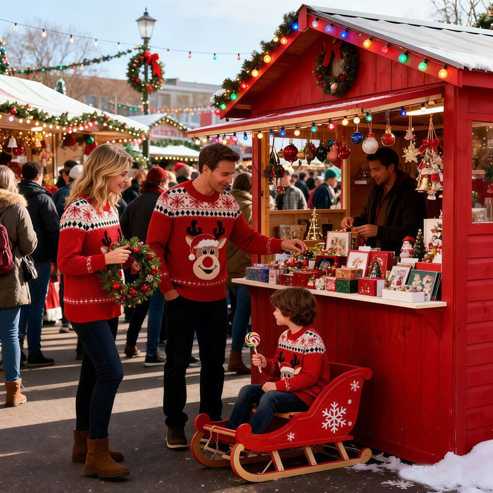 Christmas Sweater Photo Frame DIY Holiday Memory Kit