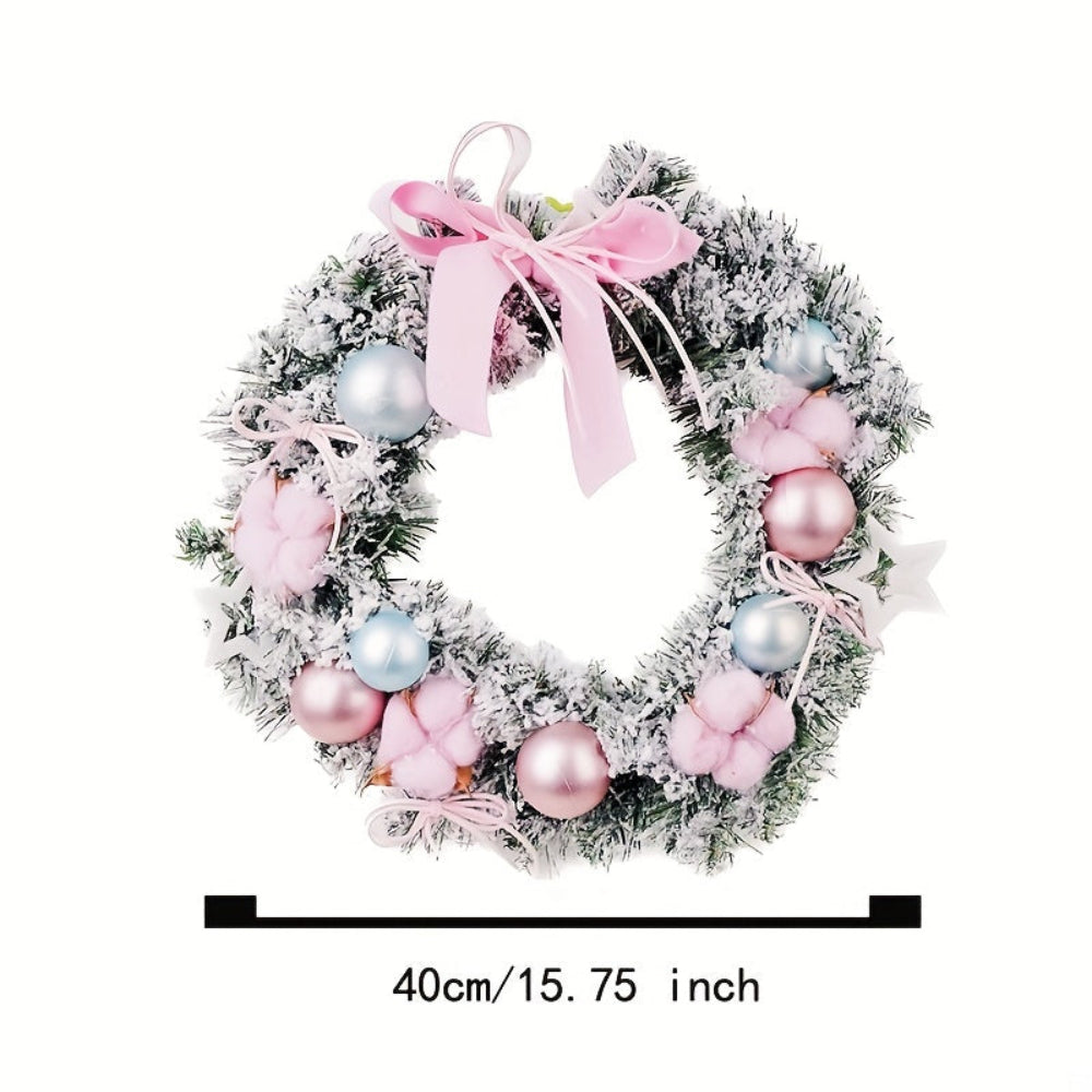 Christmas Wreath Door Decoration for Holiday Home Decor