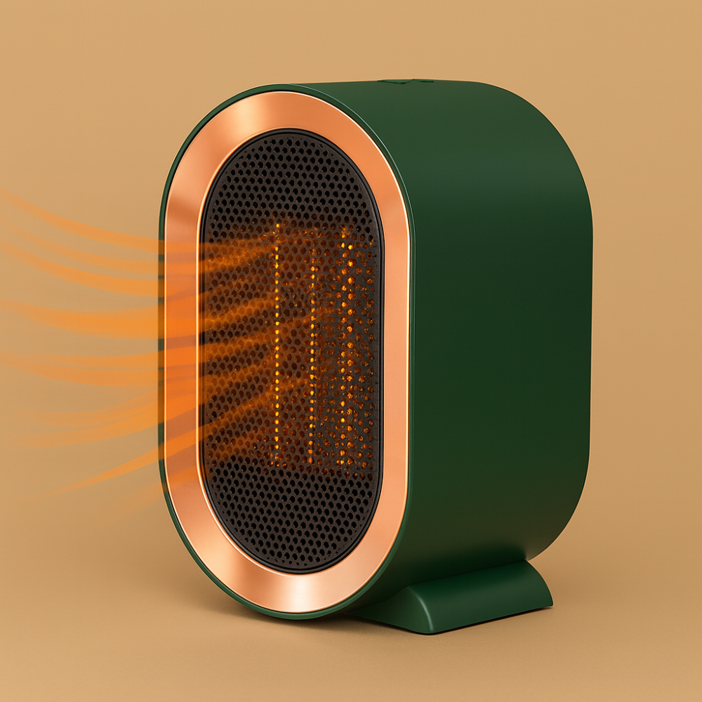 Compact Ceramic Space Heater for Energy Efficiency