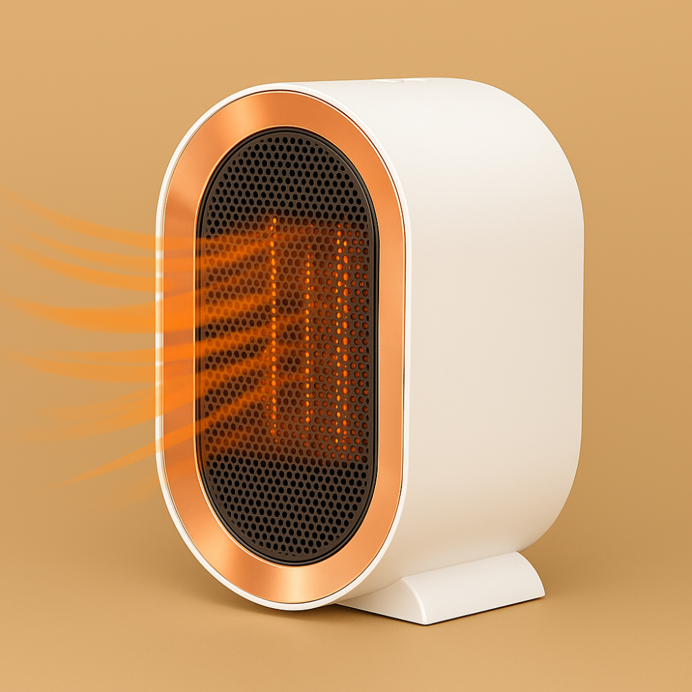 Compact Ceramic Space Heater for Energy Efficiency