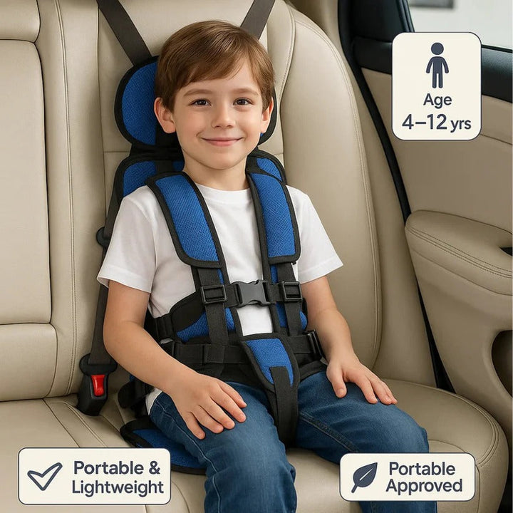 Compact Child Travel Seat for Safe and Convenient Transportation