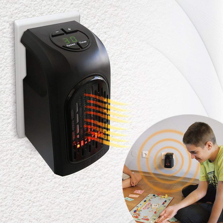 Compact Electric Space Heater for Home and Office Use