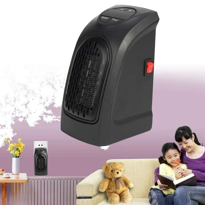 Compact Electric Space Heater for Home and Office Use