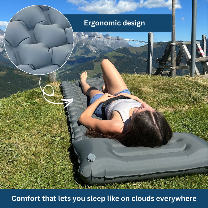 Compact Ultralight Sleeping Pad for Travel and Camping