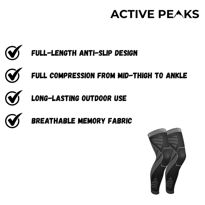Compression Knee Sleeve Support for Pain Relief and Stability