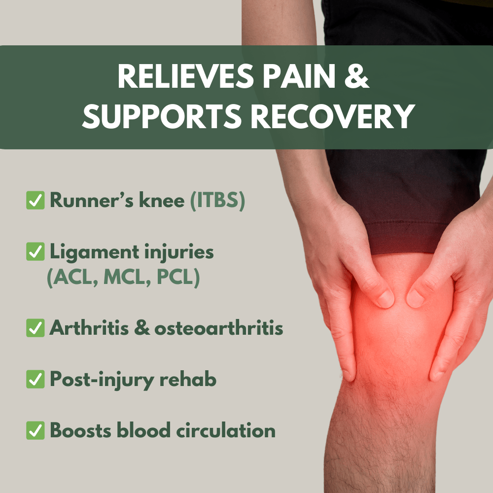 Compression Knee Sleeve Support for Pain Relief and Stability