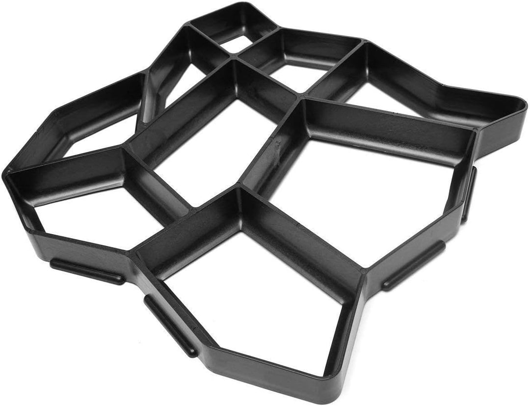 Concrete Stepping Stone Molds for Walkway Path 2 Pack