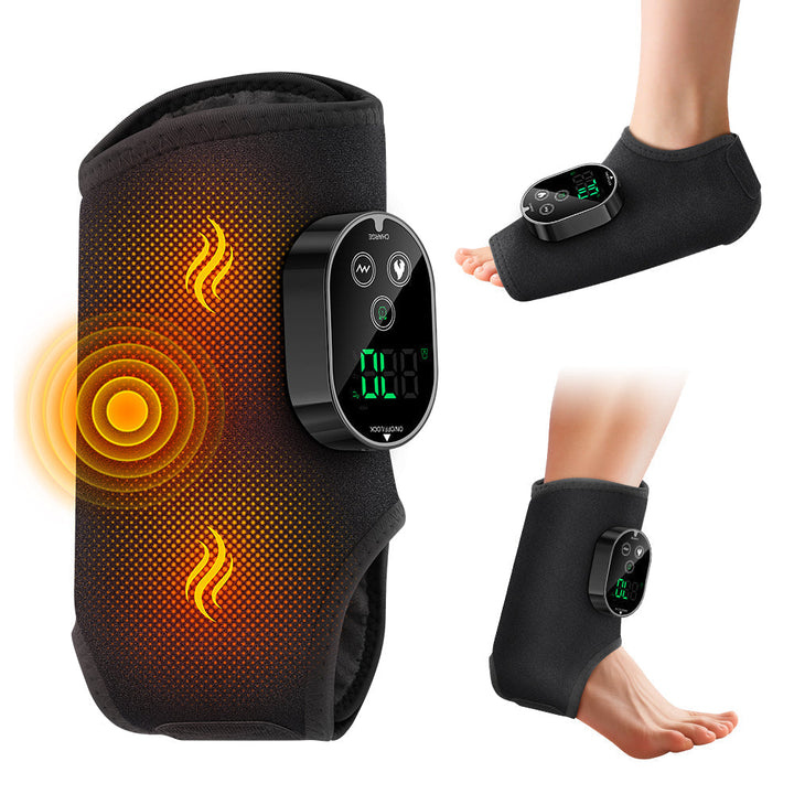Cordless 4-in-1 Massage Pad for Elbow, Knee, Foot, Ankle Relief