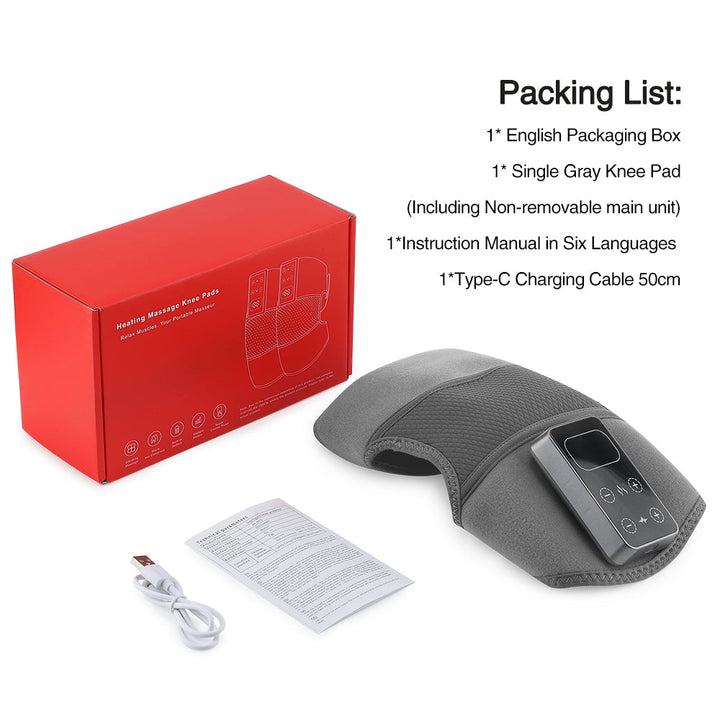 Cordless Electric Knee Massager for Pain Relief and Relaxation