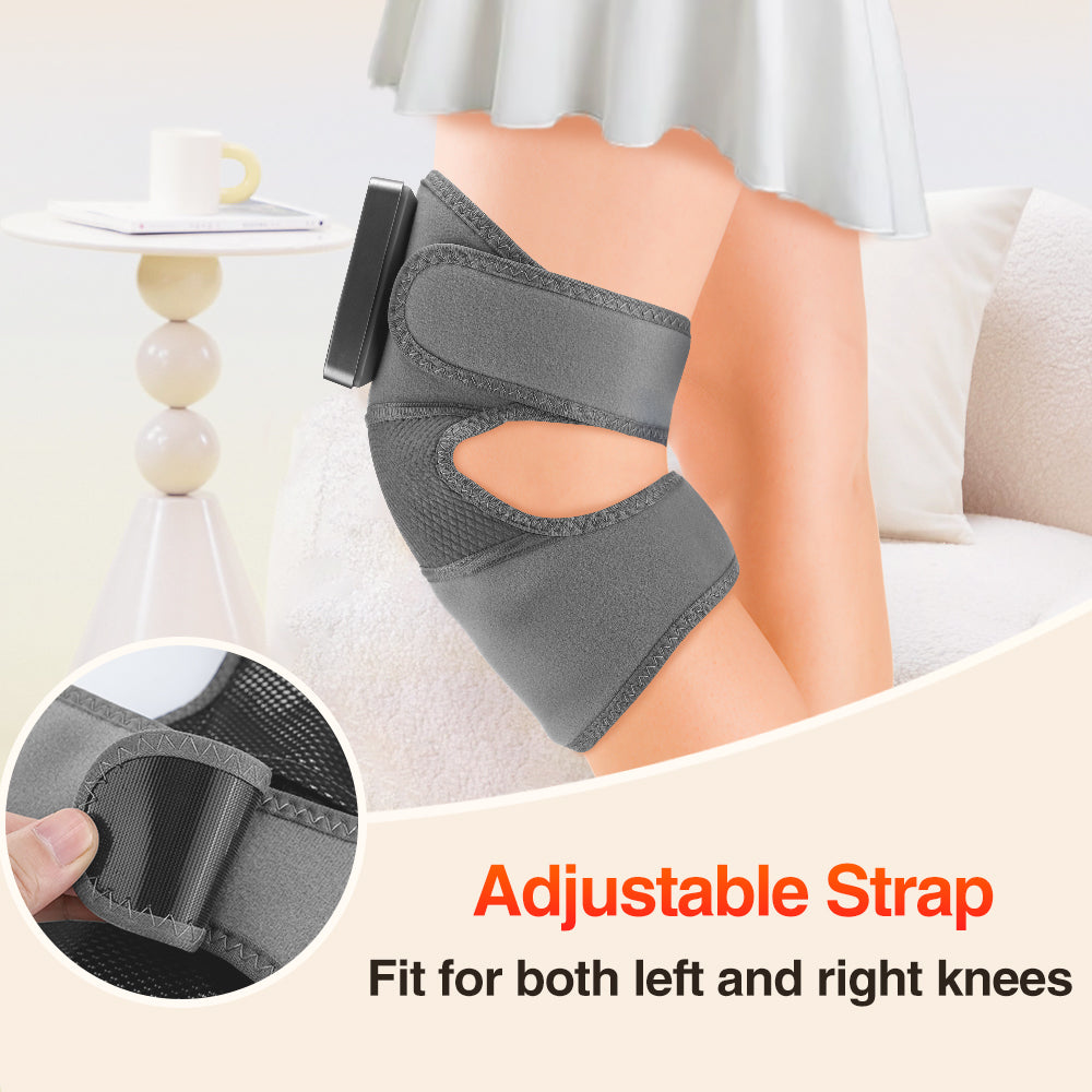Cordless Electric Knee Massager for Pain Relief and Relaxation