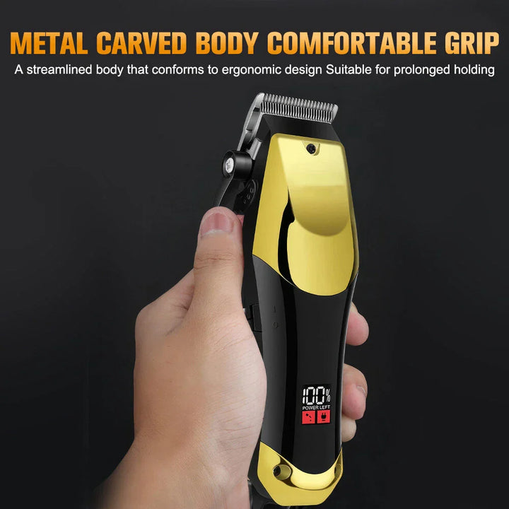 Cordless Hair Clipper and Beard Trimmer Grooming Kit for Men
