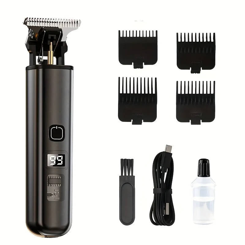Cordless Hair Clippers for Professional Grooming and Trimming