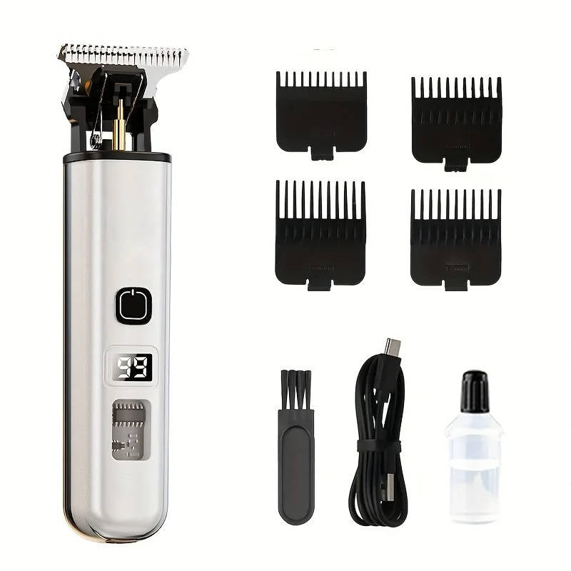Cordless Hair Clippers for Professional Grooming and Trimming