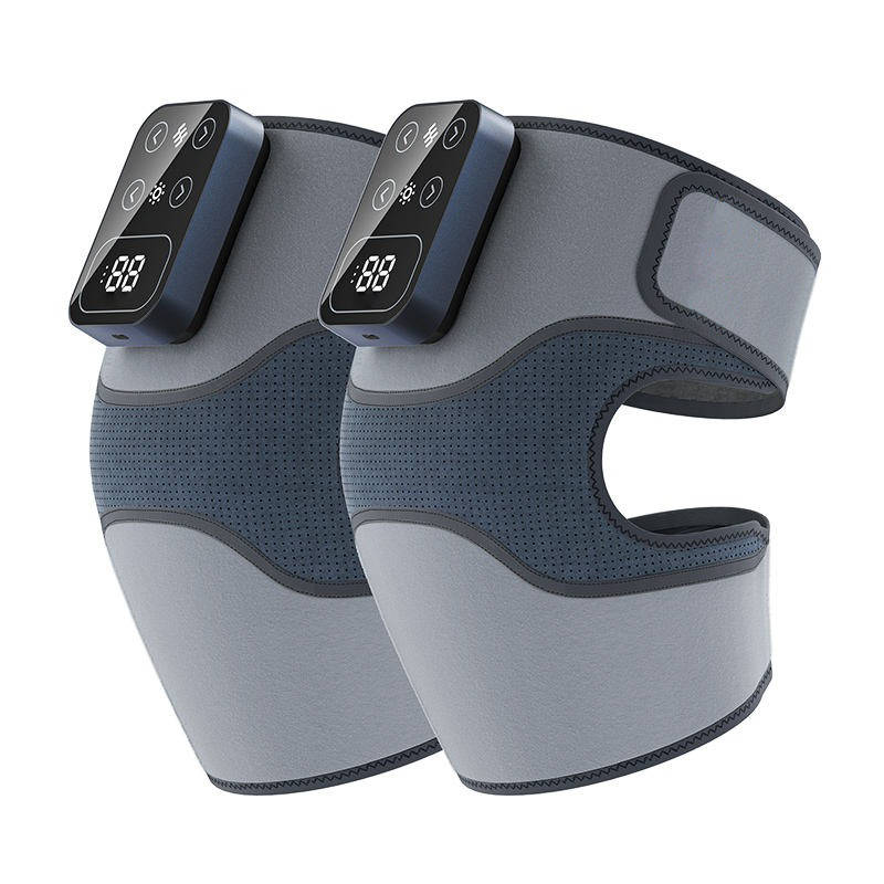 Cordless Knee Massager with Heat and Vibration Therapy