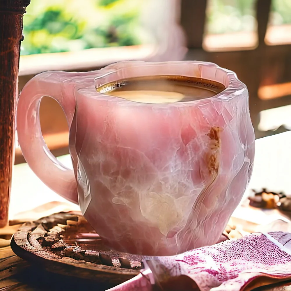 Crystal Stone Coffee Mug