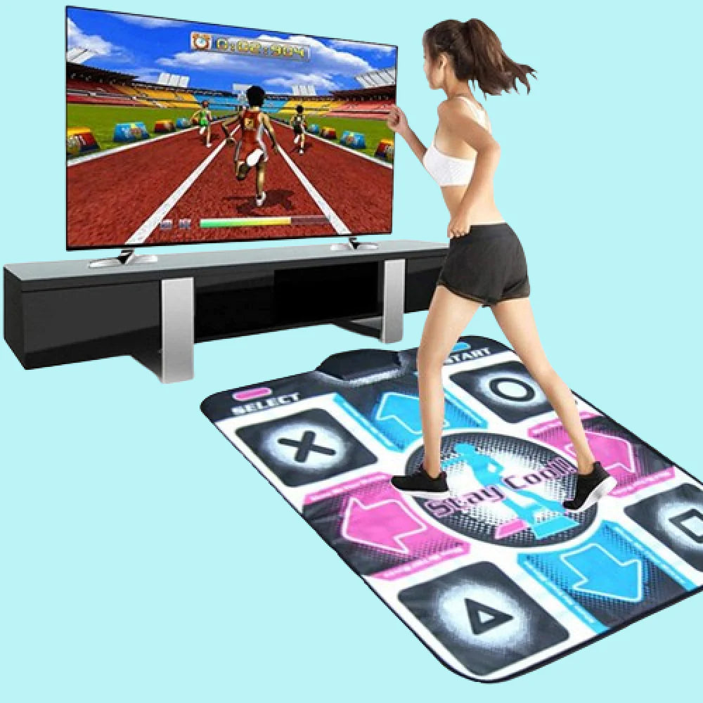 Dance Mat with Music and Motion Sensor for Interactive Play