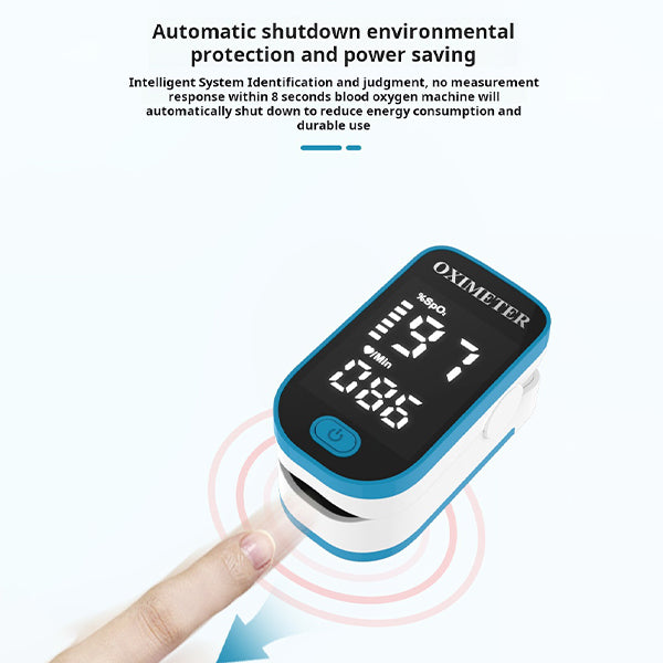 Digital Pulse Oximeter Blood Oxygen Saturation Monitor