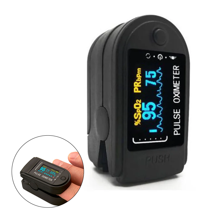 Digital Pulse Oximeter Blood Oxygen Saturation Monitor