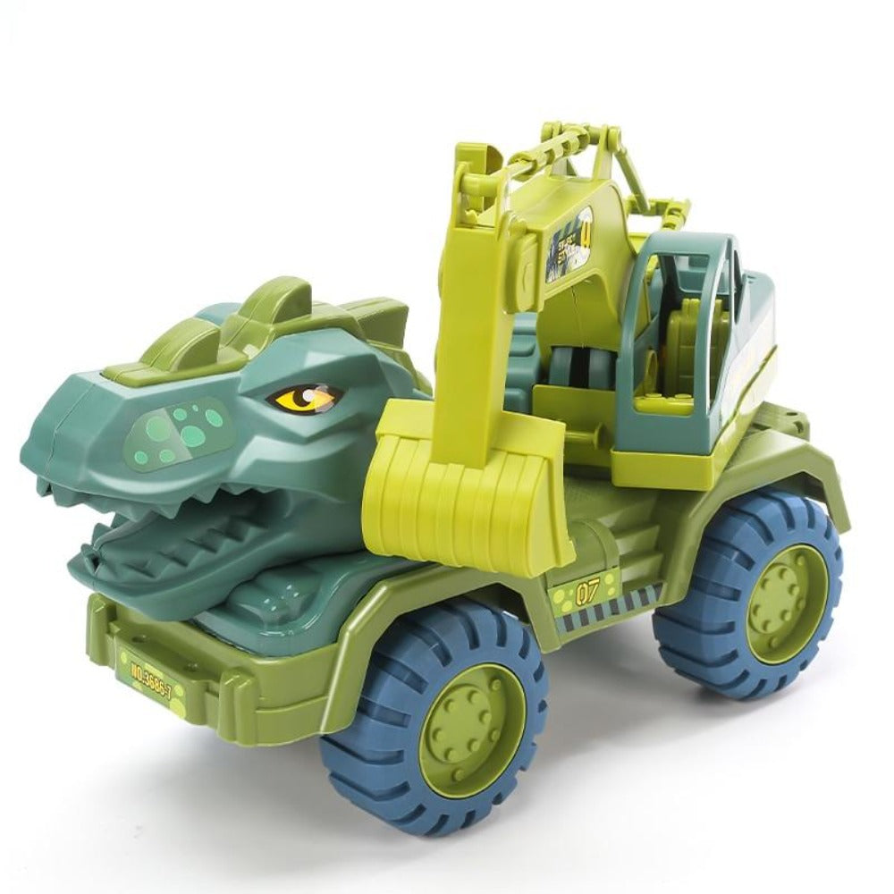 Dinosaur Excavator Truck Toy Set for Kids