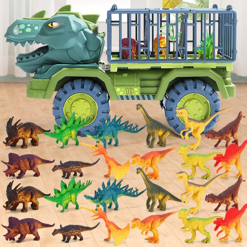 Dinosaur Excavator Truck Toy Set for Kids