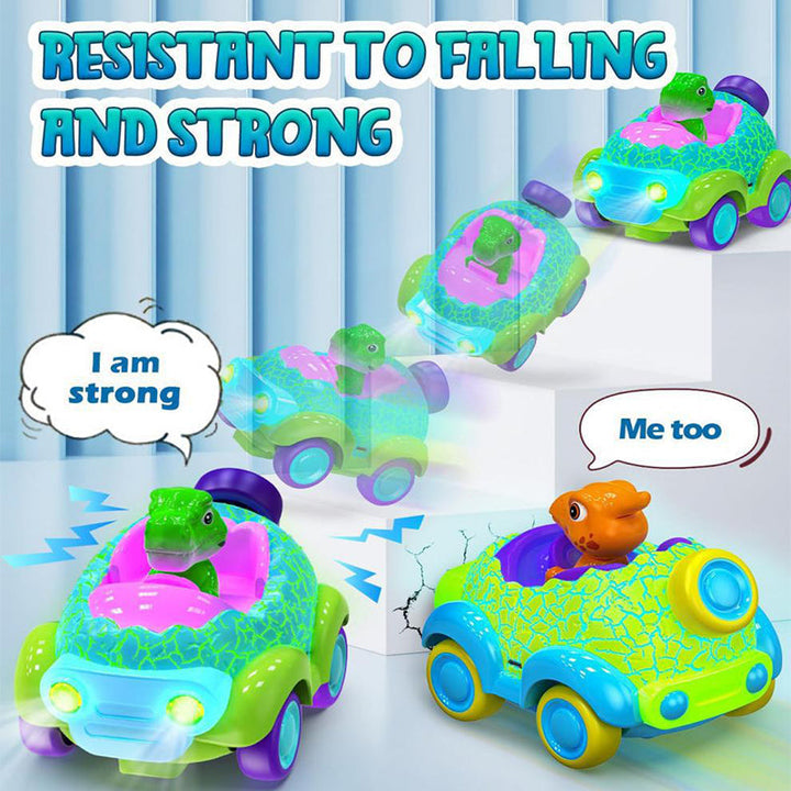 Dinosaur Remote Control Car with Rechargeable Battery and Music