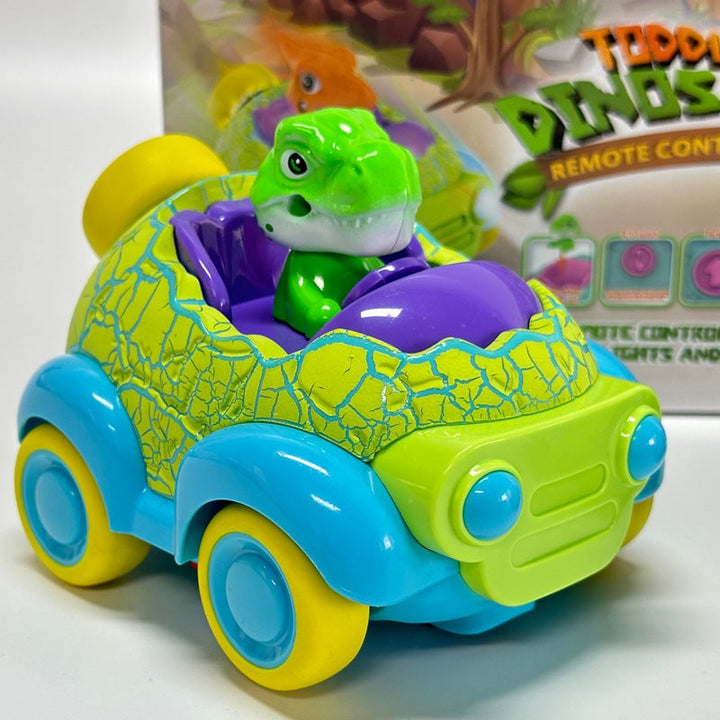 Dinosaur Remote Control Car with Rechargeable Battery and Music
