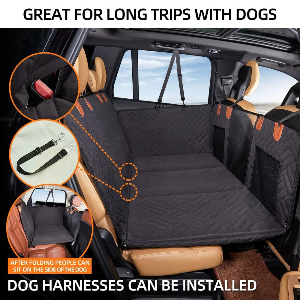 Dog Car Seat Extender for Safe Pet Travel and Comfort