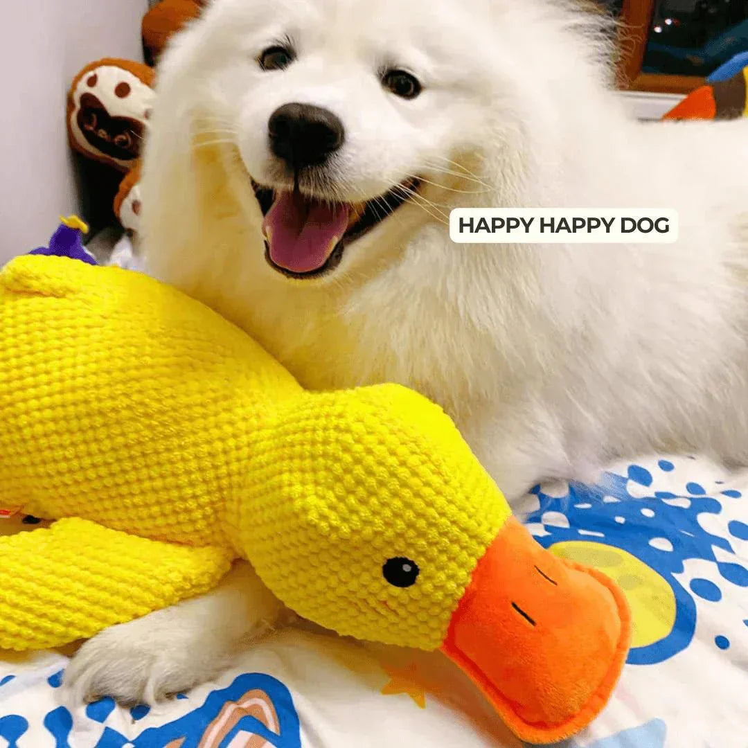 Dog Toy Duck for Fetch and Play