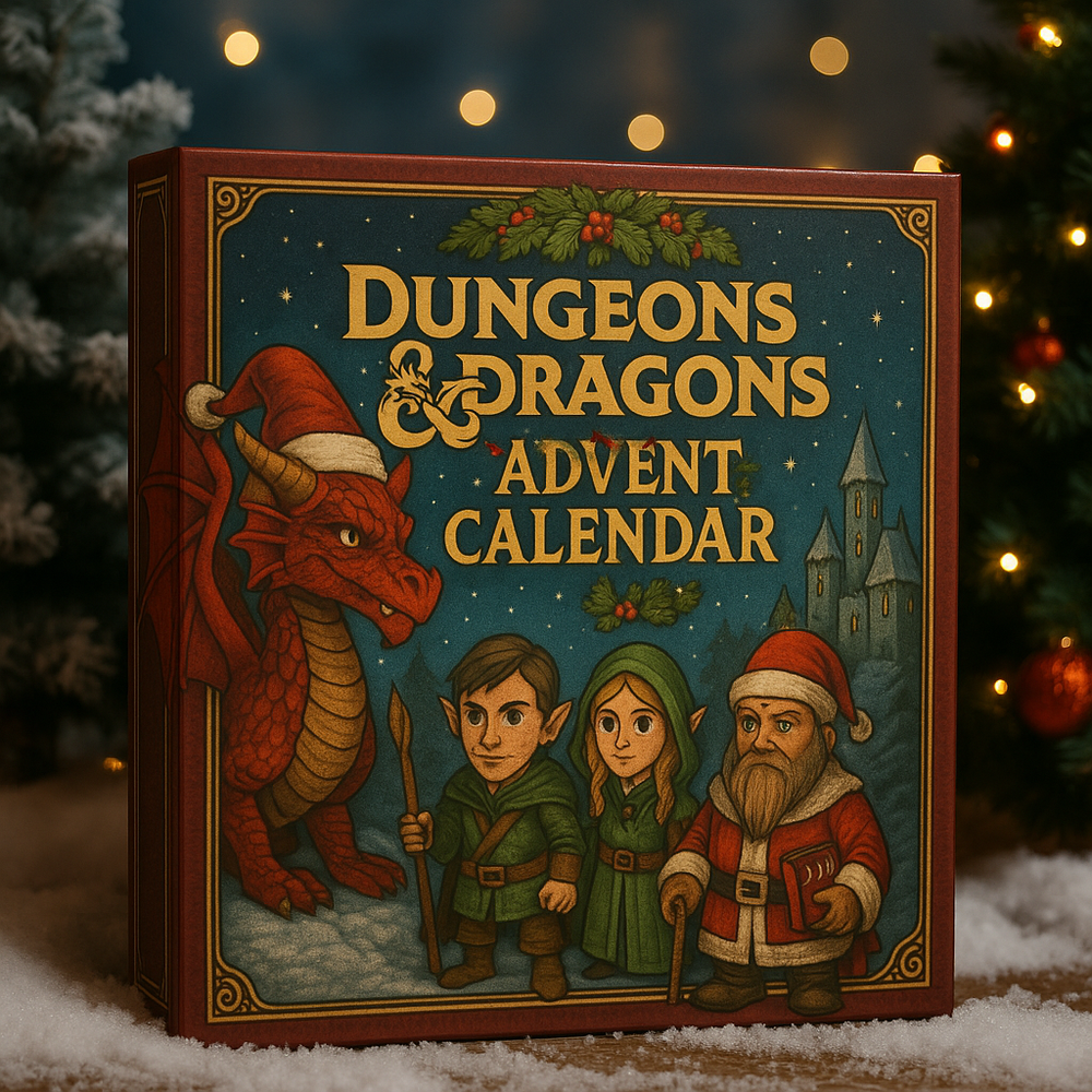 Dungeons and Dragons Advent Calendar 2025 Toy Gift
