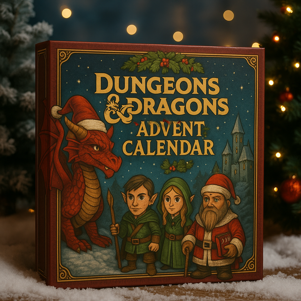 Dungeons and Dragons Advent Calendar 2025 Toy Gift