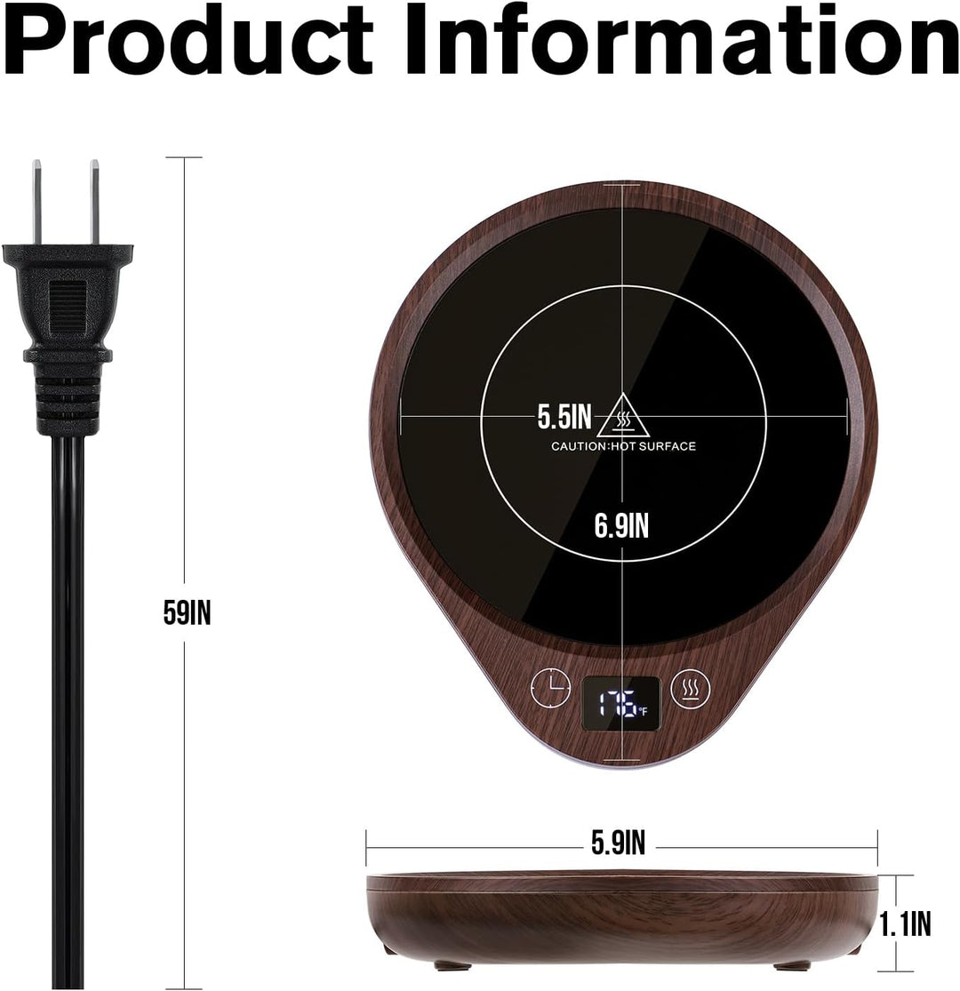 Electric Coffee Mug Warmer Heating Plate for Beverages