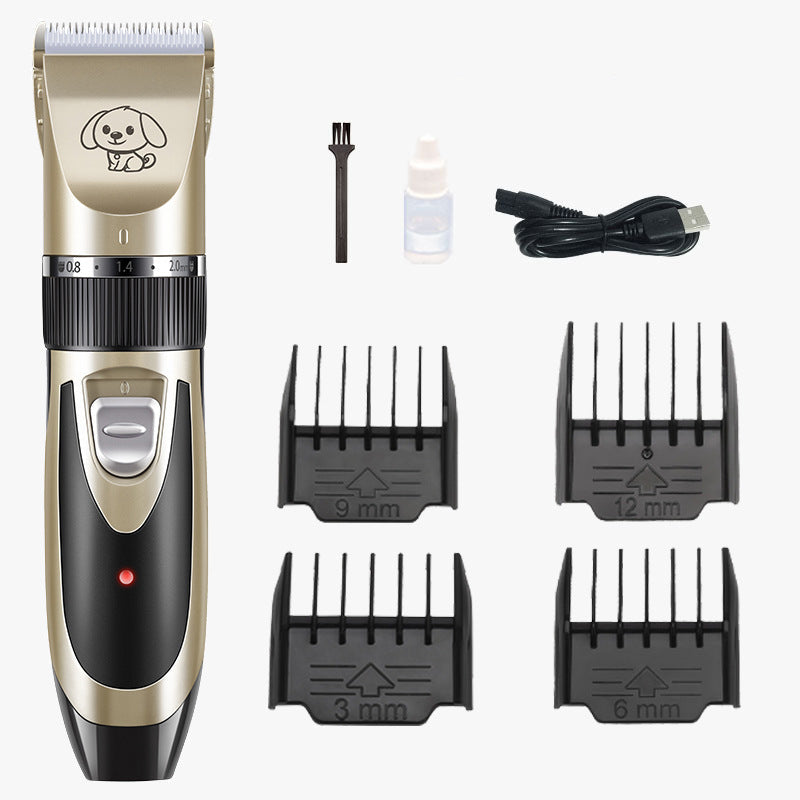 Electric Dog Grooming Clippers Trimmer Set for Home Use