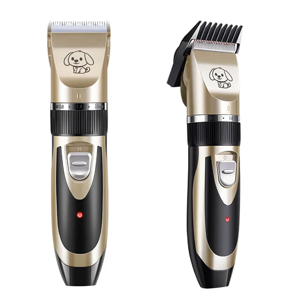 Electric Dog Grooming Clippers Trimmer Set for Home Use