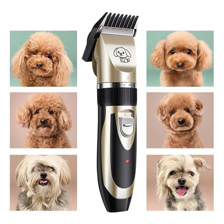 Electric Dog Grooming Clippers Trimmer Set for Home Use