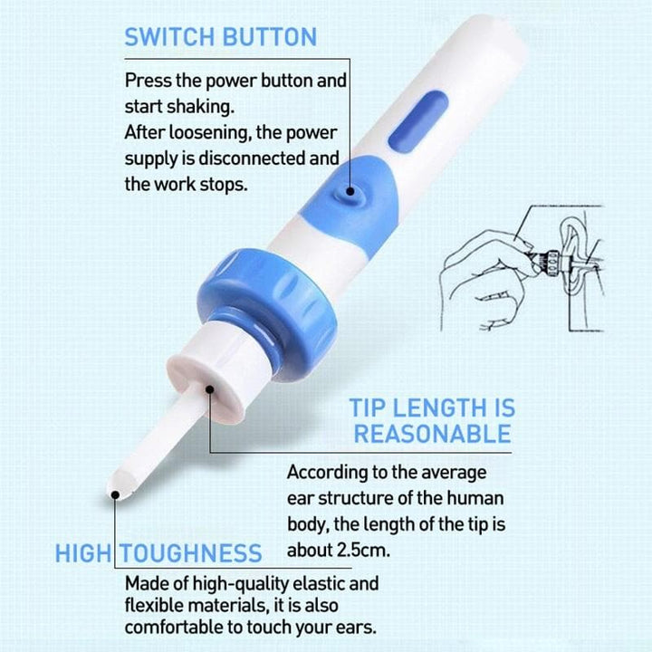 Electric Ear Wax Removal Vacuum Tool