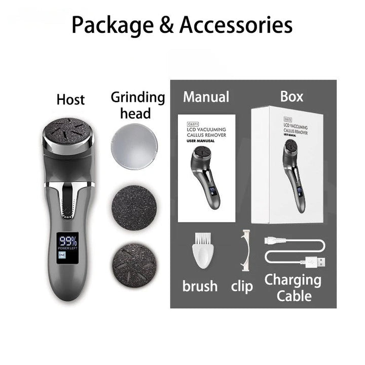 Electric Foot Callus Remover Tool for Smooth Skin Care