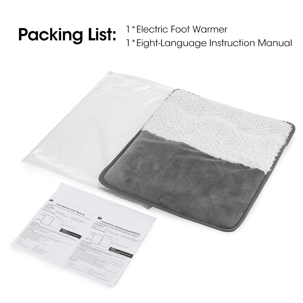 Electric Foot Warmer Heating Pad for Pain Relief and Comfort