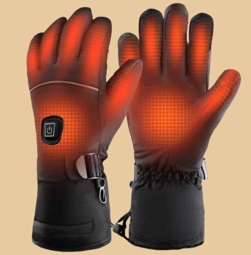 Electric Heated Gloves - 2 Pairs Hand Warmers for Cold Weather