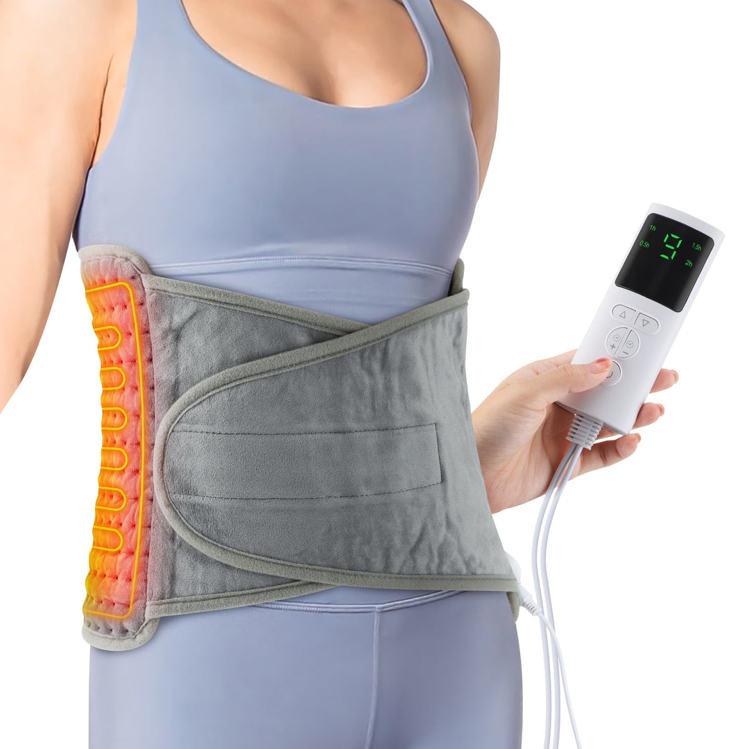 Electric Heating Pad Blanket and Belt for Pain Relief