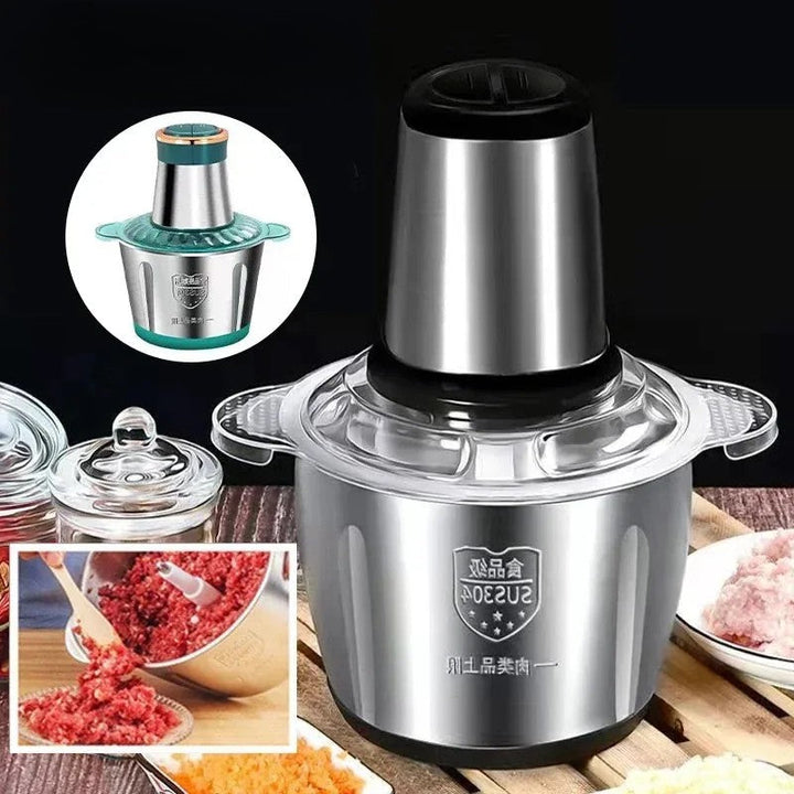 Electric Meat and Vegetable Grinder Chopper 2L Capacity