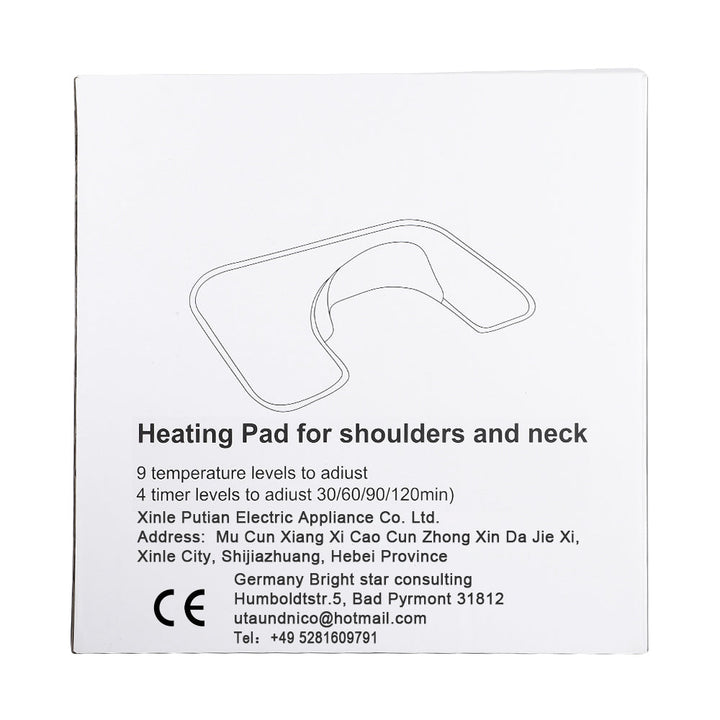 Electric Neck and Shoulder Heating Pad Therapy Wrap