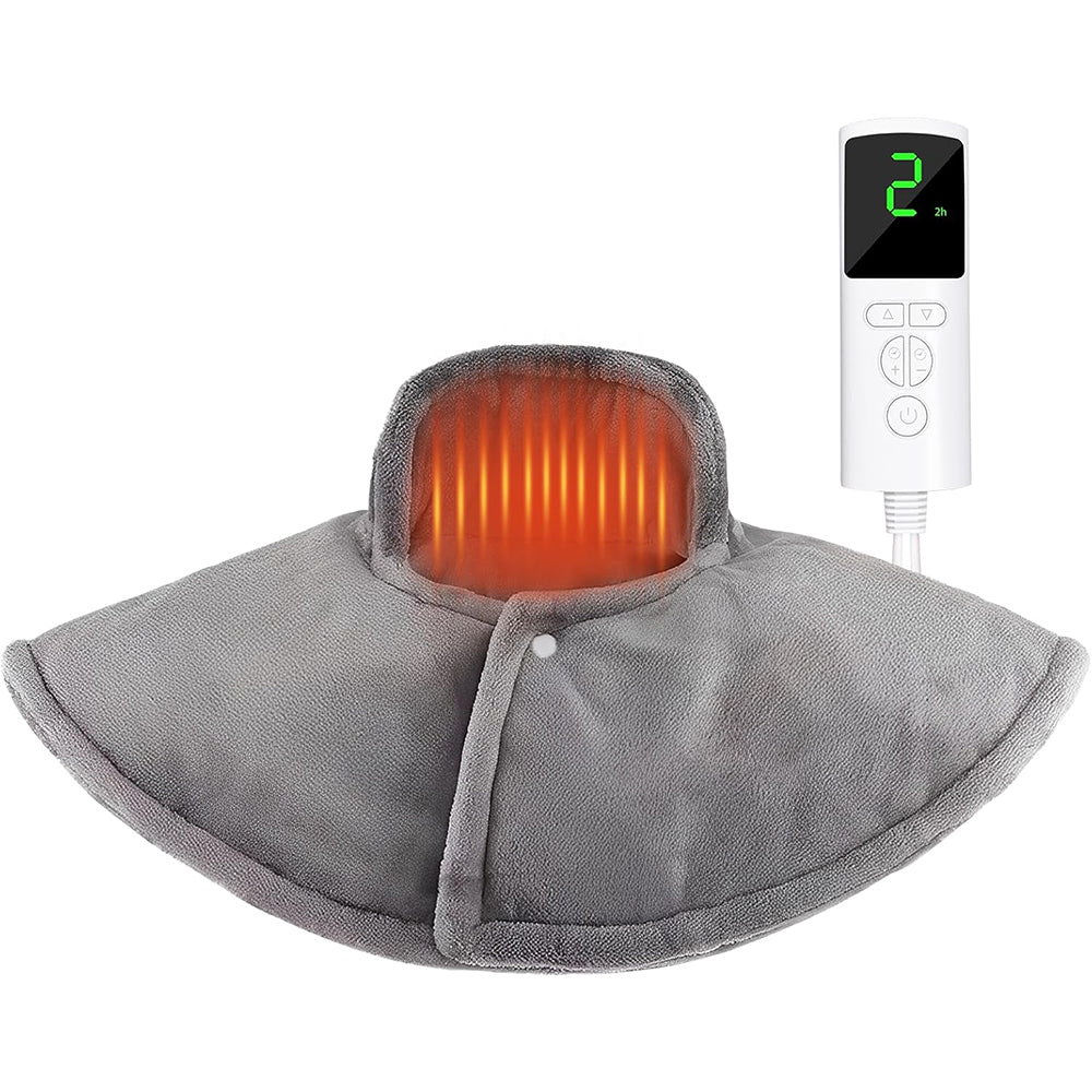 Electric Neck and Shoulder Heating Pad Therapy Wrap