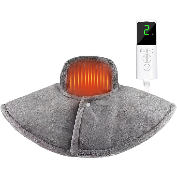 Electric Neck and Shoulder Heating Pad Therapy Wrap